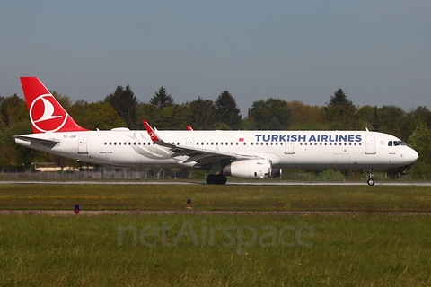 Turkish Airlines Airbus A321-231 (TC-JSP) at  Hamburg - Fuhlsbuettel (Helmut Schmidt), Germany