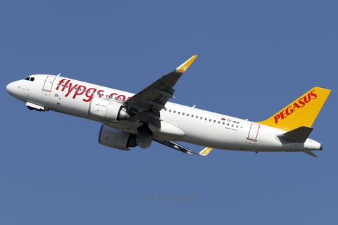 Pegasus Airlines Airbus A320-251N (TC-NCP) at  Warsaw - Frederic Chopin International, Poland