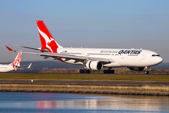 Qantas Airbus A330-202 (VH-EBQ) at  Sydney - Kingsford Smith International, Australia