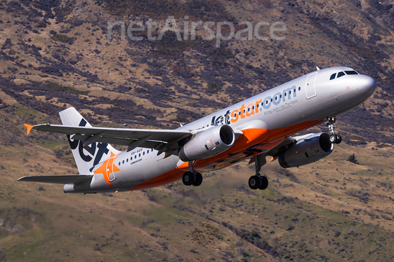 Jetstar Airways Airbus A320-232 (VH-VGV) at  Queenstown, New Zealand