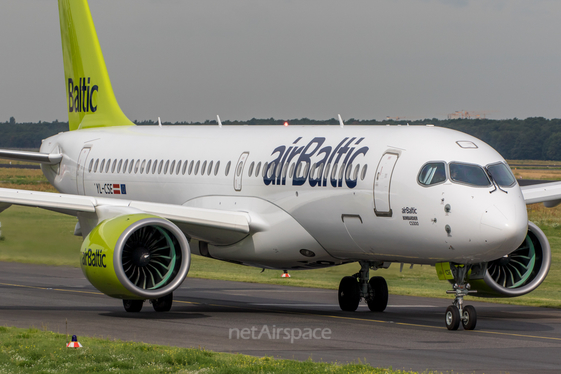 airBaltic Airbus A220-300 (YL-CSE) at  Berlin - Tegel, Germany