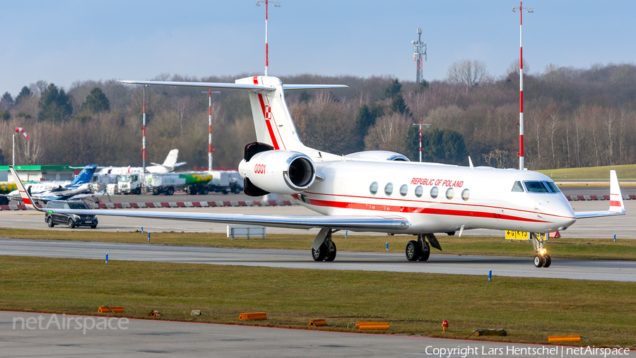 Polish Air Force (Siły Powietrzne) Gulfstream G-V-SP (G550) (0001) | Photo 665962