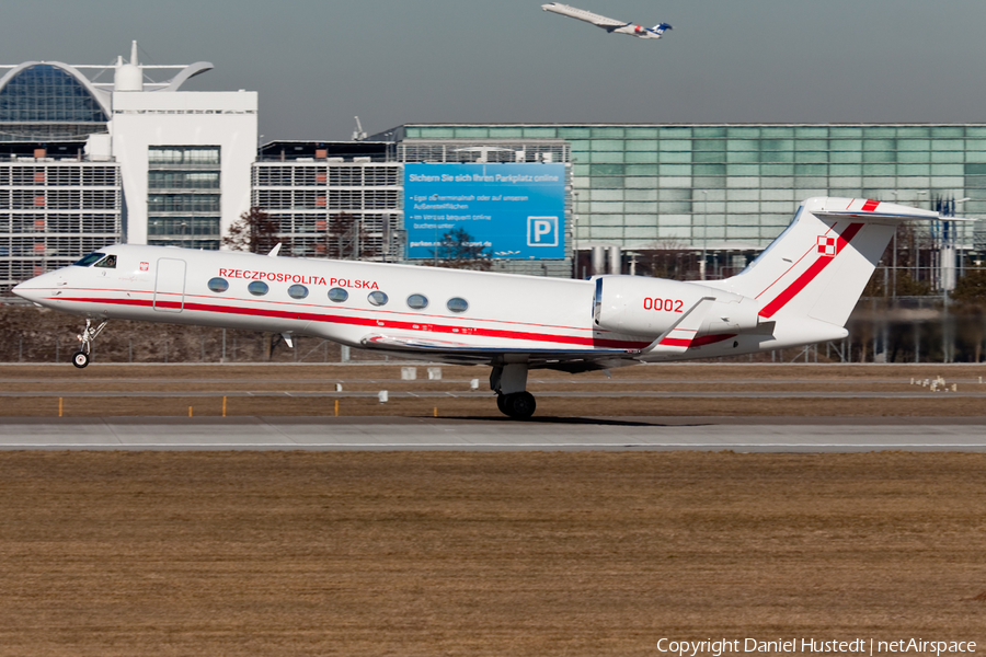 Polish Air Force (Siły Powietrzne) Gulfstream G-V-SP (G550) (0002) | Photo 420306