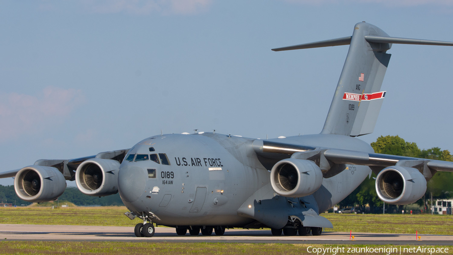 United States Air Force Boeing C-17A Globemaster III (01-0189) | Photo 577713