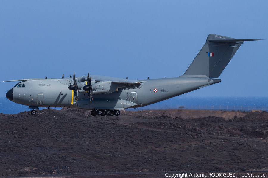 French Air Force (Armée de l’Air) Airbus A400M-180 Atlas (F-RBAQ) | Photo 400806