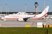 Polish Air Force (Siły Powietrzne) Boeing 737-86X (0110) at  Dusseldorf - International, Germany