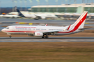 Polish Air Force (Siły Powietrzne) Boeing 737-8TV(BBJ2) (0112) at  Munich, Germany