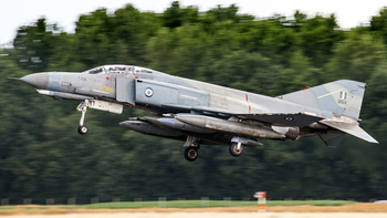 Hellenic Air Force (Polemikí Aeroporía) McDonnell Douglas F-4E AUP Phantom II (01501) at  Geilenkirchen, Germany