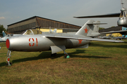 Soviet Union Air Force Lavochkin La-15 (01 RED) at  Monino - Central Air Force Museum, Russia