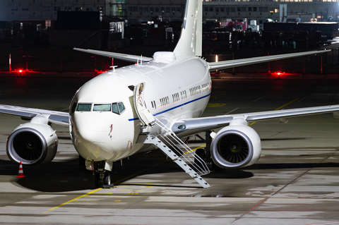 United States Air Force Boeing C-40B Clipper (02-0042) at  Munich, Germany