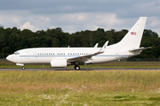 United States Air Force Boeing C-40C Clipper (02-0202) at  Hamburg - Fuhlsbuettel (Helmut Schmidt), Germany