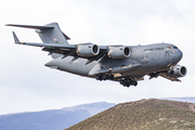 United States Air Force Boeing C-17A Globemaster III (02-1107) at  Gran Canaria, Spain