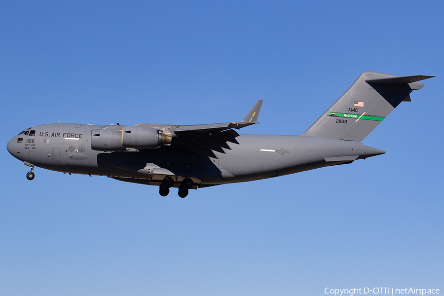 United States Air Force Boeing C-17A Globemaster III (02-1108) | Photo 547434