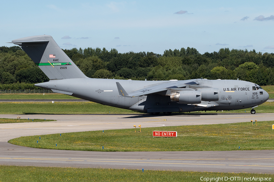 United States Air Force Boeing C-17A Globemaster III (02-1109) | Photo 173780