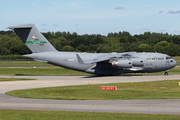 United States Air Force Boeing C-17A Globemaster III (02-1109) at  Hamburg - Fuhlsbuettel (Helmut Schmidt), Germany