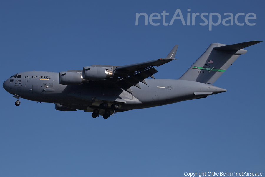 United States Air Force Boeing C-17A Globemaster III (02-1109) | Photo 208332