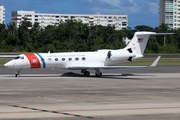 United States Coast Guard Gulfstream C-37B (02) at  San Juan - Luis Munoz Marin International, Puerto Rico