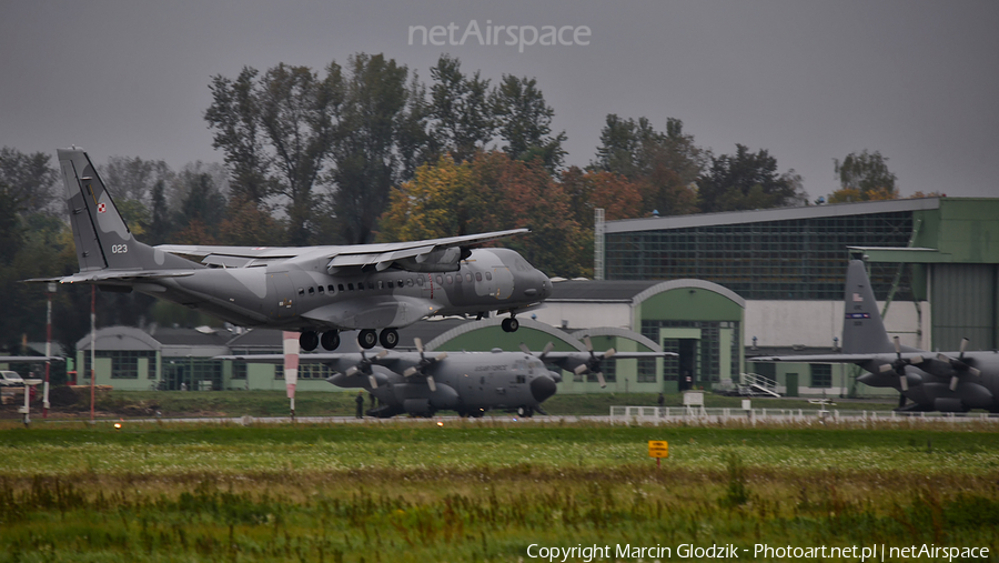 Polish Air Force (Siły Powietrzne) CASA C-295M (023) | Photo 356540