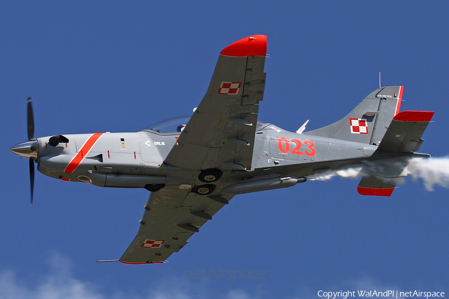 Polish Air Force (Siły Powietrzne) PZL-Okecie PZL-130TC-2 Turbo Orlik (023) | Photo 469200