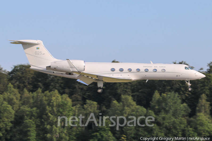 Swedish Air Force (Flygvapnet) Gulfstream G-V-SP (Tp102D) (102005) | Photo 140531