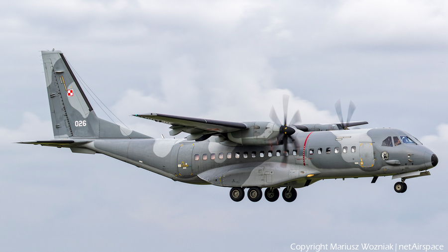 Polish Air Force (Siły Powietrzne) CASA C-295M (026) | Photo 645016