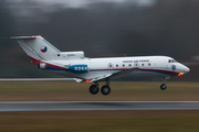 Czech Air Force Yakovlev Yak-40K (0260) at  Hamburg - Fuhlsbuettel (Helmut Schmidt), Germany