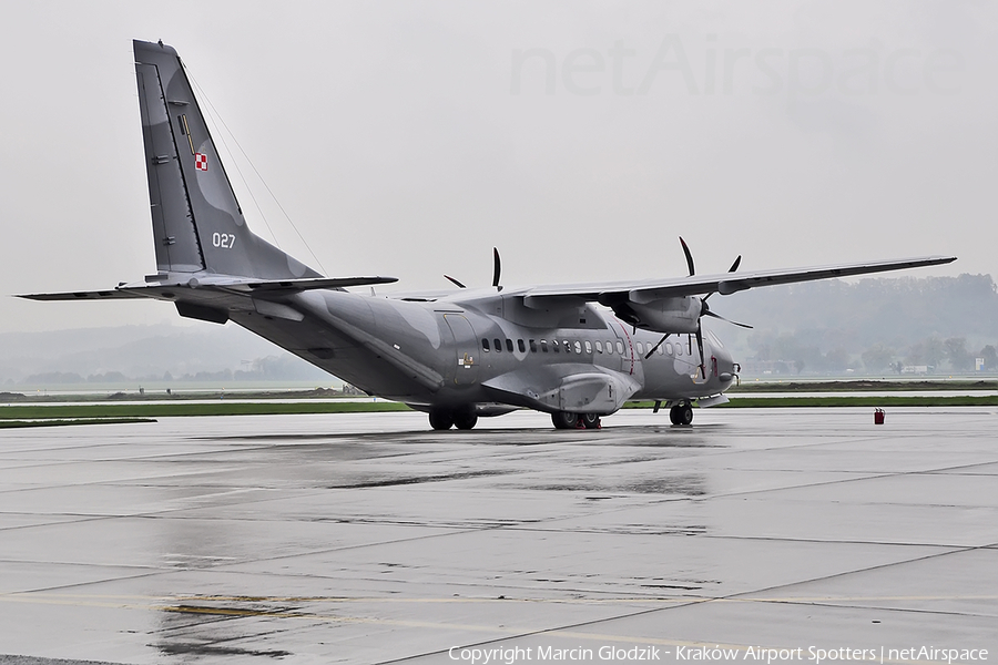 Polish Air Force (Siły Powietrzne) CASA C-295M (027) | Photo 88650