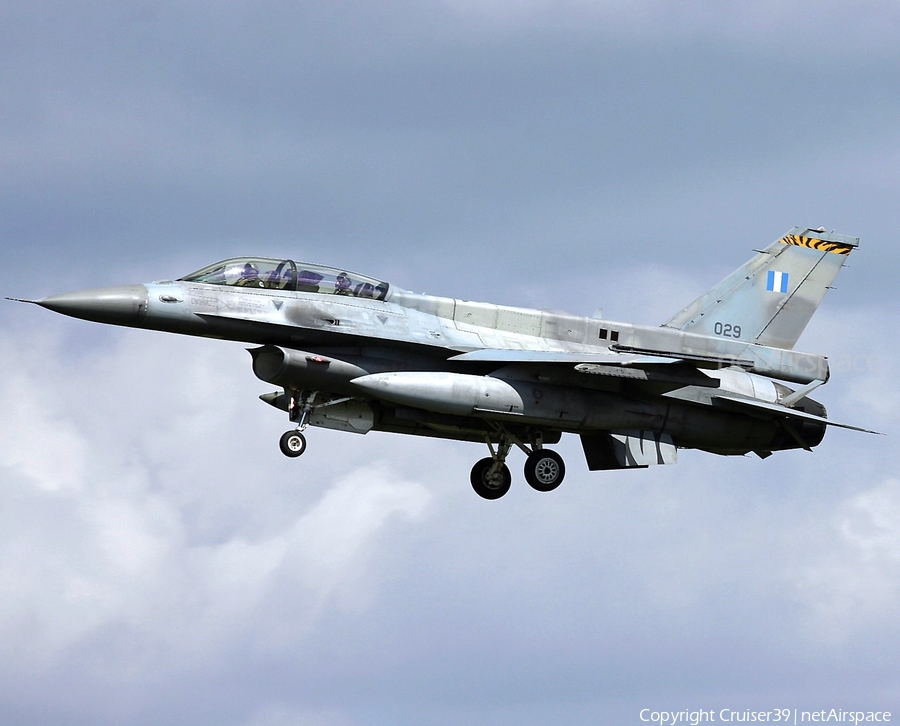 Hellenic Air Force (Polemikí Aeroporía) General Dynamics F-16D Fighting Falcon (029) | Photo 657448