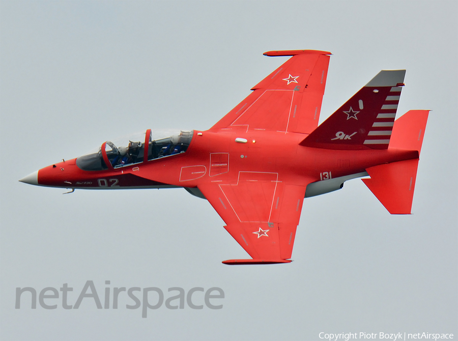Russian Federation Air Force Yakovlev Yak-130 (02 WHITE) | Photo 40314