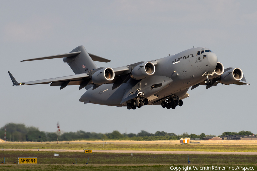 United States Air Force Boeing C-17A Globemaster III (03-3115) | Photo 577700