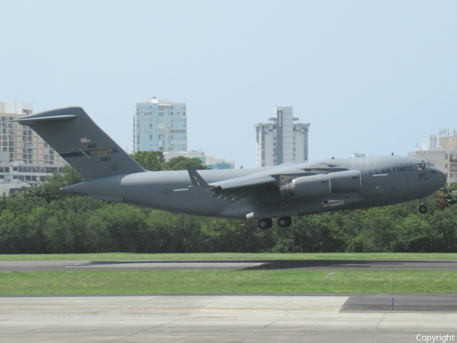 United States Air Force Boeing C-17A Globemaster III (03-3117) | Photo 579553