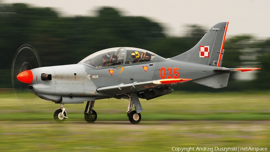 Polish Air Force (Siły Powietrzne) PZL-Okecie PZL-130TC-1 Turbo Orlik (035) | Photo 23512