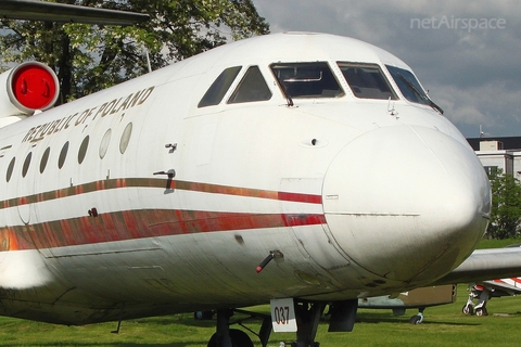 Polish Air Force (Siły Powietrzne) Yakovlev Yak-40 (037) at  Krakow Rakowice-Czyzyny (closed) Polish Aviation Museum (open), Poland