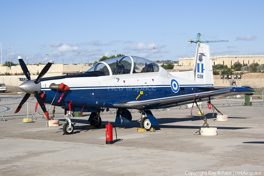 Hellenic Air Force (Polemikí Aeroporía) Raytheon T-6A Texan II (038) | Photo 87756
