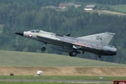 Austrian Air Force SAAB J 35OE Draken (04) at  Zeltweg, Austria