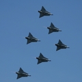 Austrian Air Force SAAB J 35OE Draken (04) at  Zeltweg, Austria