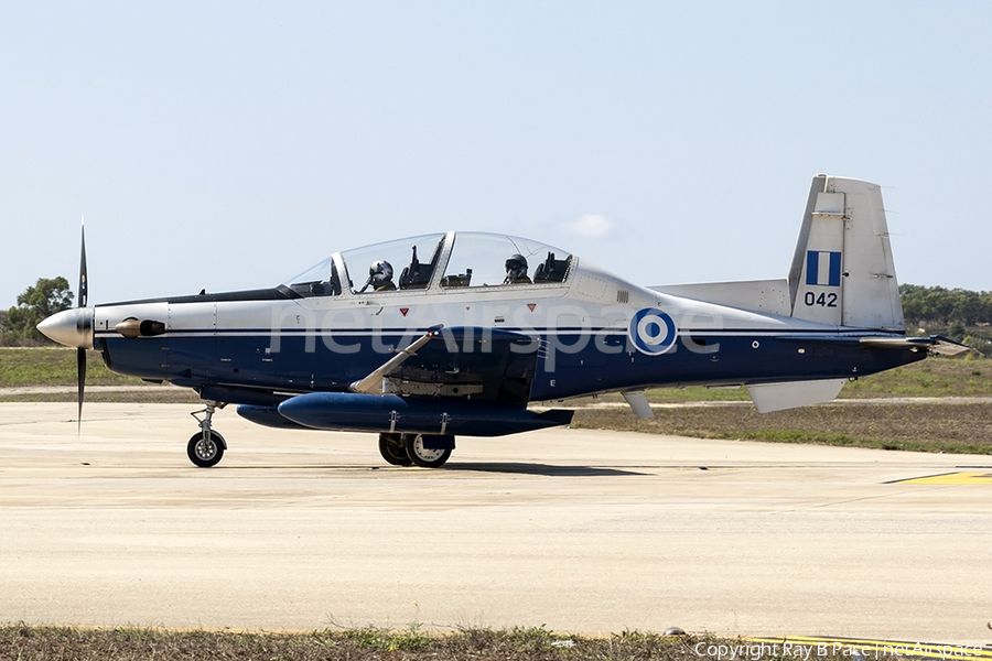 Hellenic Air Force (Polemikí Aeroporía) Raytheon T-6A Texan II (042) | Photo 347372