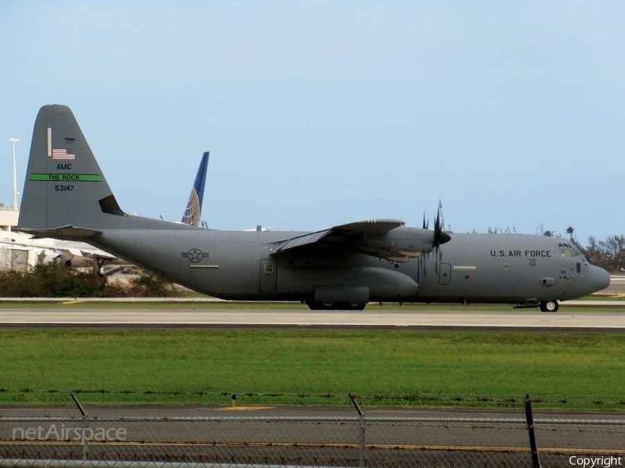 United States Air Force Lockheed Martin C-130J-30 Super Hercules (05-3147) | Photo 414254