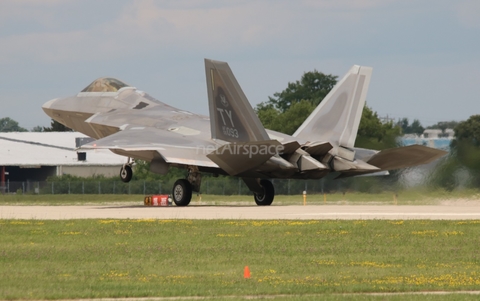 United States Air Force Lockheed Martin / Boeing F-22A Raptor (05-4093) at  Oshkosh - Wittman Regional, United States