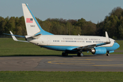 United States Air Force Boeing 737-7DM (05-4613) at  Luxembourg - Findel, Luxembourg