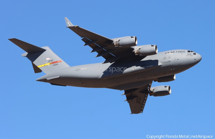 United States Air Force Boeing C-17A Globemaster III (05-5141) | Photo 603781