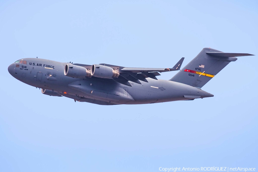 United States Air Force Boeing C-17A Globemaster III (05-5141) | Photo 390087