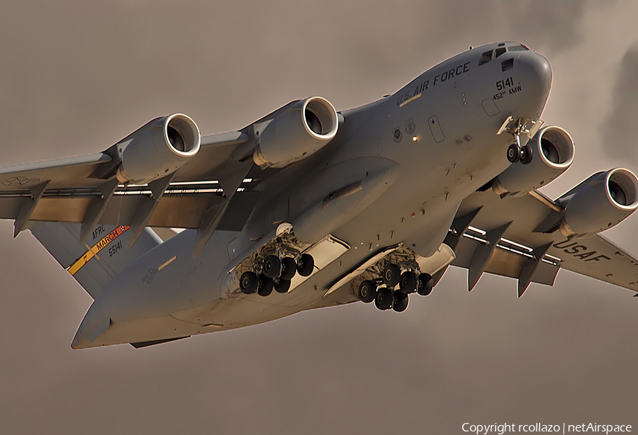 United States Air Force Boeing C-17A Globemaster III (05-5141) | Photo 117873