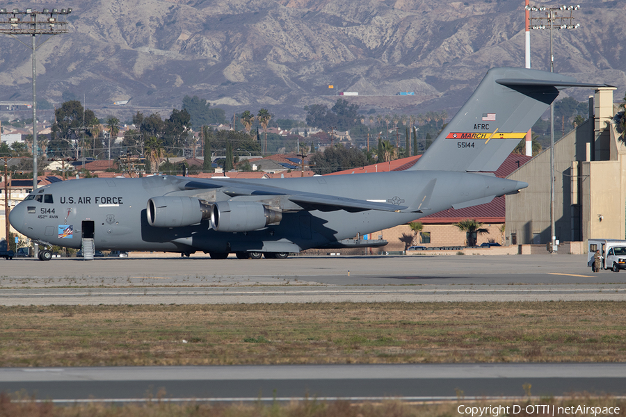United States Air Force Boeing C-17A Globemaster III (05-5144) | Photo 546342