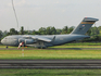 United States Air Force Boeing C-17A Globemaster III (05-5148) at  Palembang - Sultan Mahmud Badaruddin II International, Indonesia