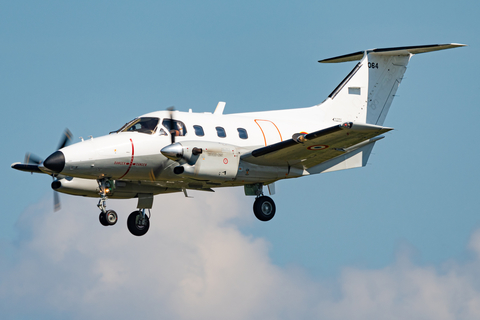 French Air Force (Armée de l’Air) Embraer EMB-121AA Xingu (064) at  Hamburg - Fuhlsbuettel (Helmut Schmidt), Germany