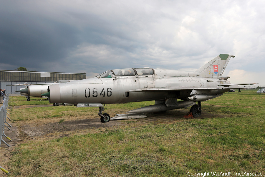Slovak Air Force Mikoyan-Gurevich MiG-21US Mongol-B (0646) | Photo 510798