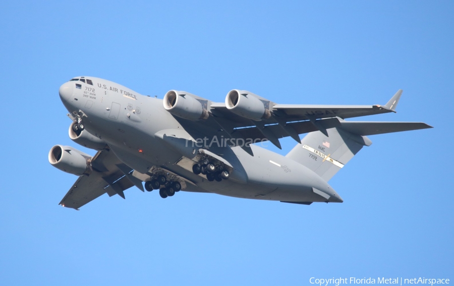 United States Air Force Boeing C-17A Globemaster III (07-7172) | Photo 452807