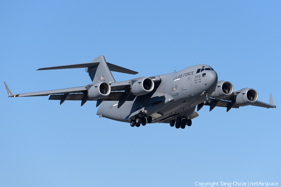 United States Air Force Boeing C-17A Globemaster III (07-7173) | Photo 507462