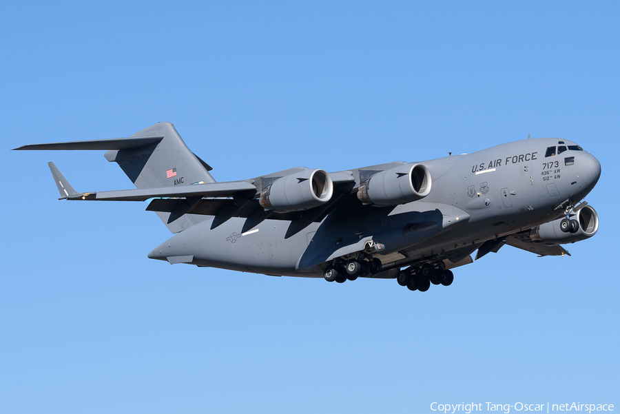 United States Air Force Boeing C-17A Globemaster III (07-7173) | Photo 507463